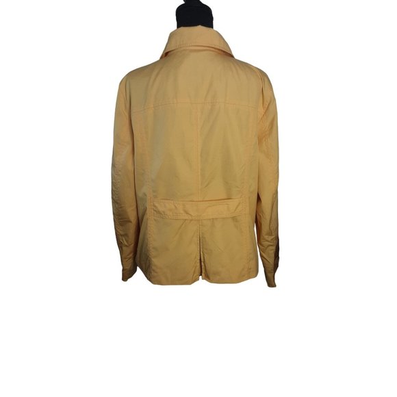 L. L. Bean Double Breasted Pea Raincoat Jacket Women Size Large Fall Spring - Picture 3 of 10